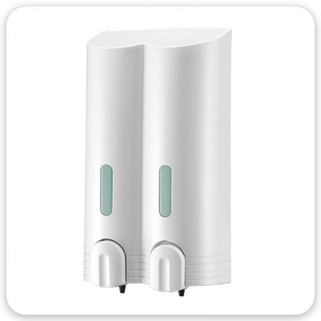 Wall Mounted Double Hand Wash Dispenser - Double Hand Wash Dispenser